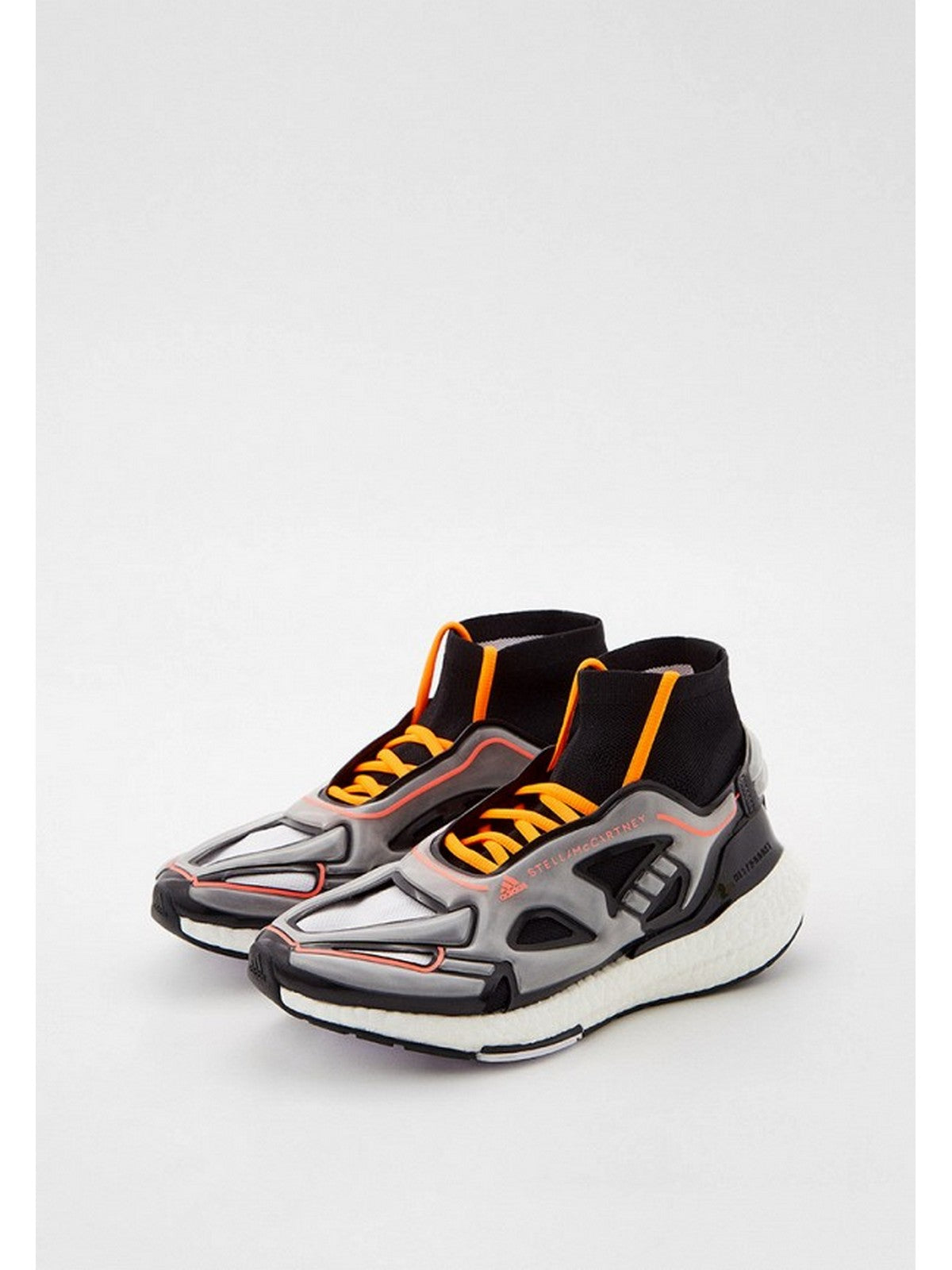 Sneakers donna adidas by Stella McCartney Ultraboost 22 nere/arancio – cod. GW0206